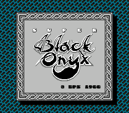 Super Black Onyx (Japan)
